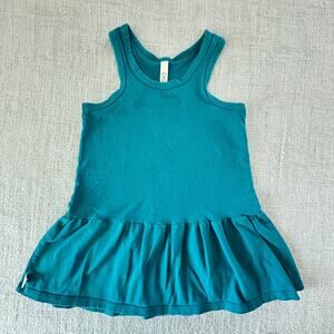 Childhoods teal peplum tank. 3T. GUC